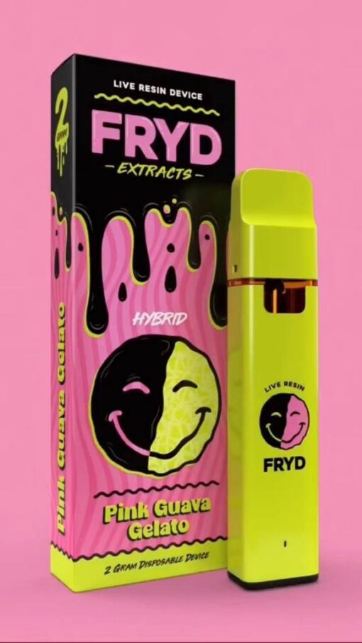 fryd pink guava gelato disposable