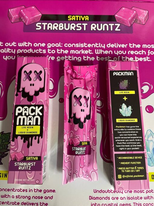 Starburst runtz Pack Man