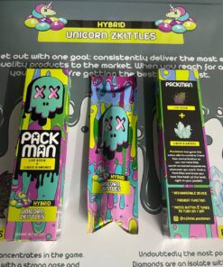 Unicorn Zkittles pack man