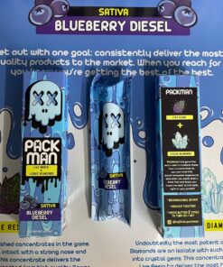 blueberry diesel pack man